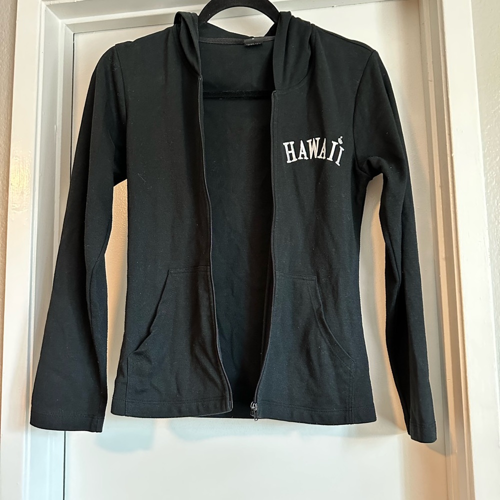 Black Zip Up Jacket